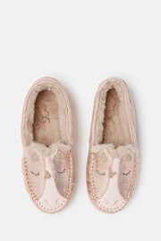 Joules Pink Unicorn Slippers - Image 3 of 5