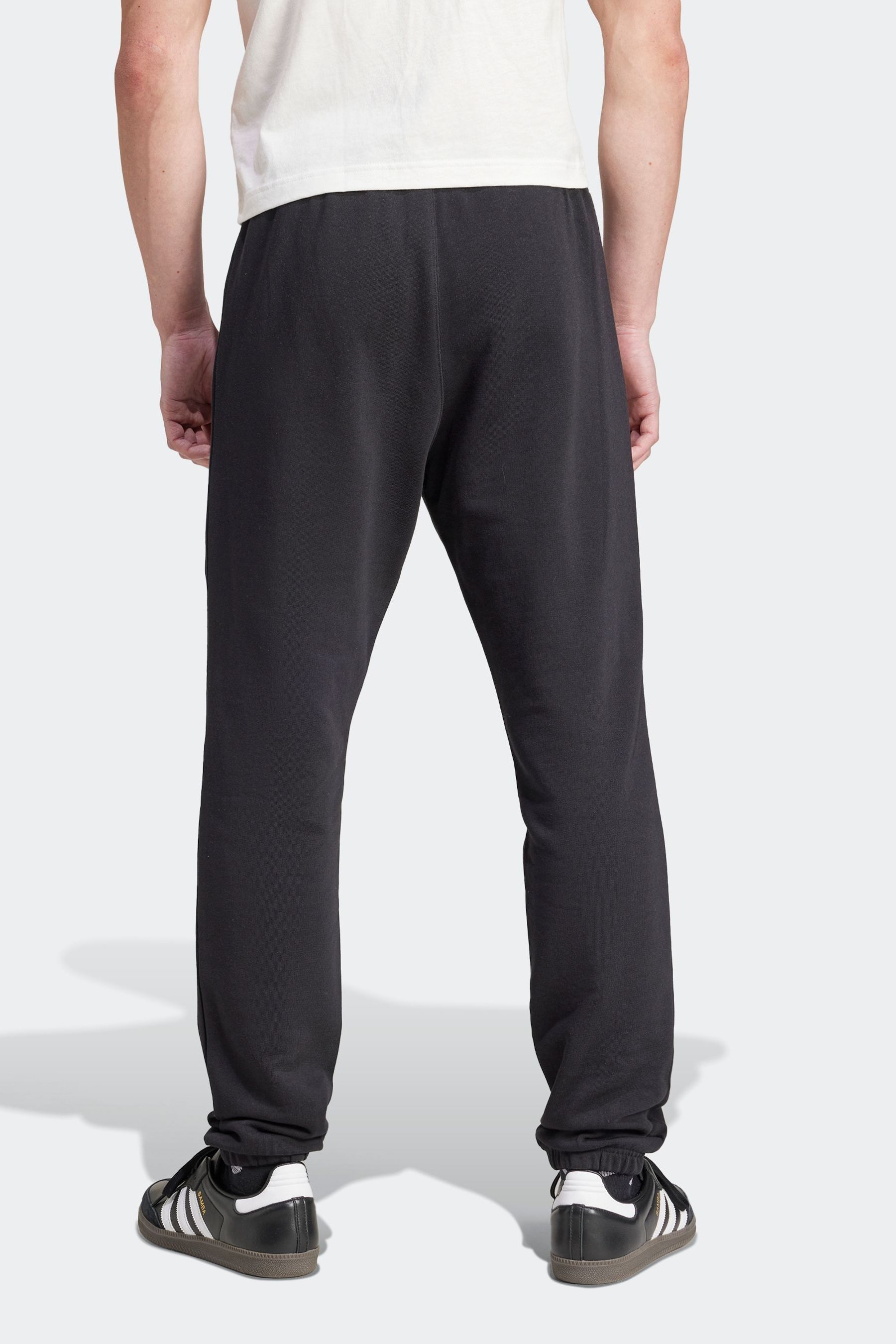 Buy adidas Black Trefoil Essentials 100 Cotton Joggers from the Next UK online shop