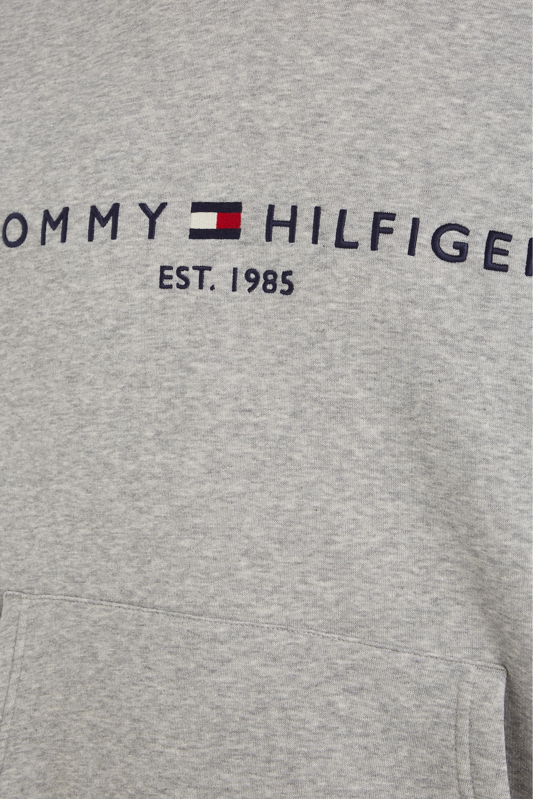 Tommy Hilfiger Grey Core Logo Hoodie