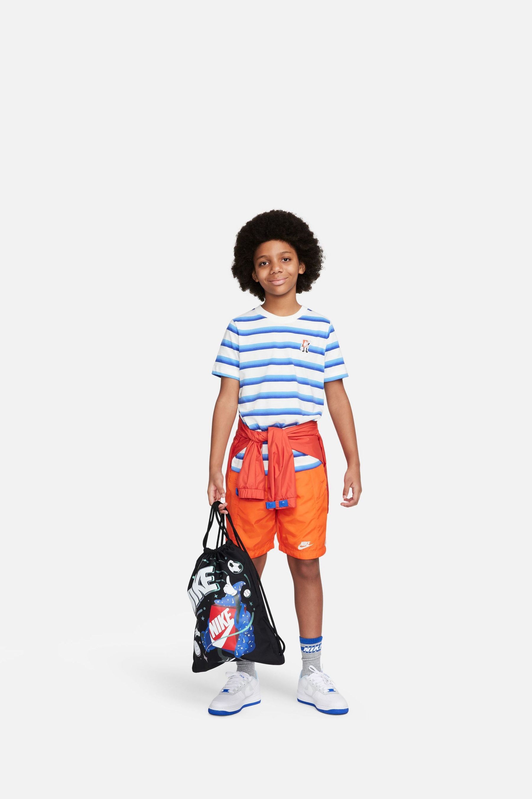 Buy Nike Black Kids Drawstring Bag 12L from Next Ukraine