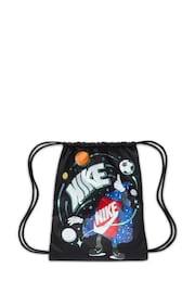 Nike Black Kids Drawstring Bag 12L - Image 3 of 7