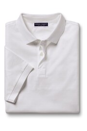Charles Tyrwhitt White Tyrwhitt Cool Short Sleeve Polo Shirt - Image 4 of 6