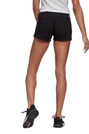 adidas Black Sportswear Essentials Linear French Terry Shorts - Image 2 of 6