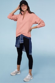 Baukjen Pink Brooklyn Organic Zip Sweatshirt - Image 1 of 2