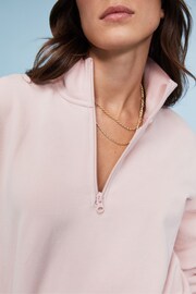 Baukjen Pink Brooklyn Organic Zip Sweatshirt - Image 2 of 2