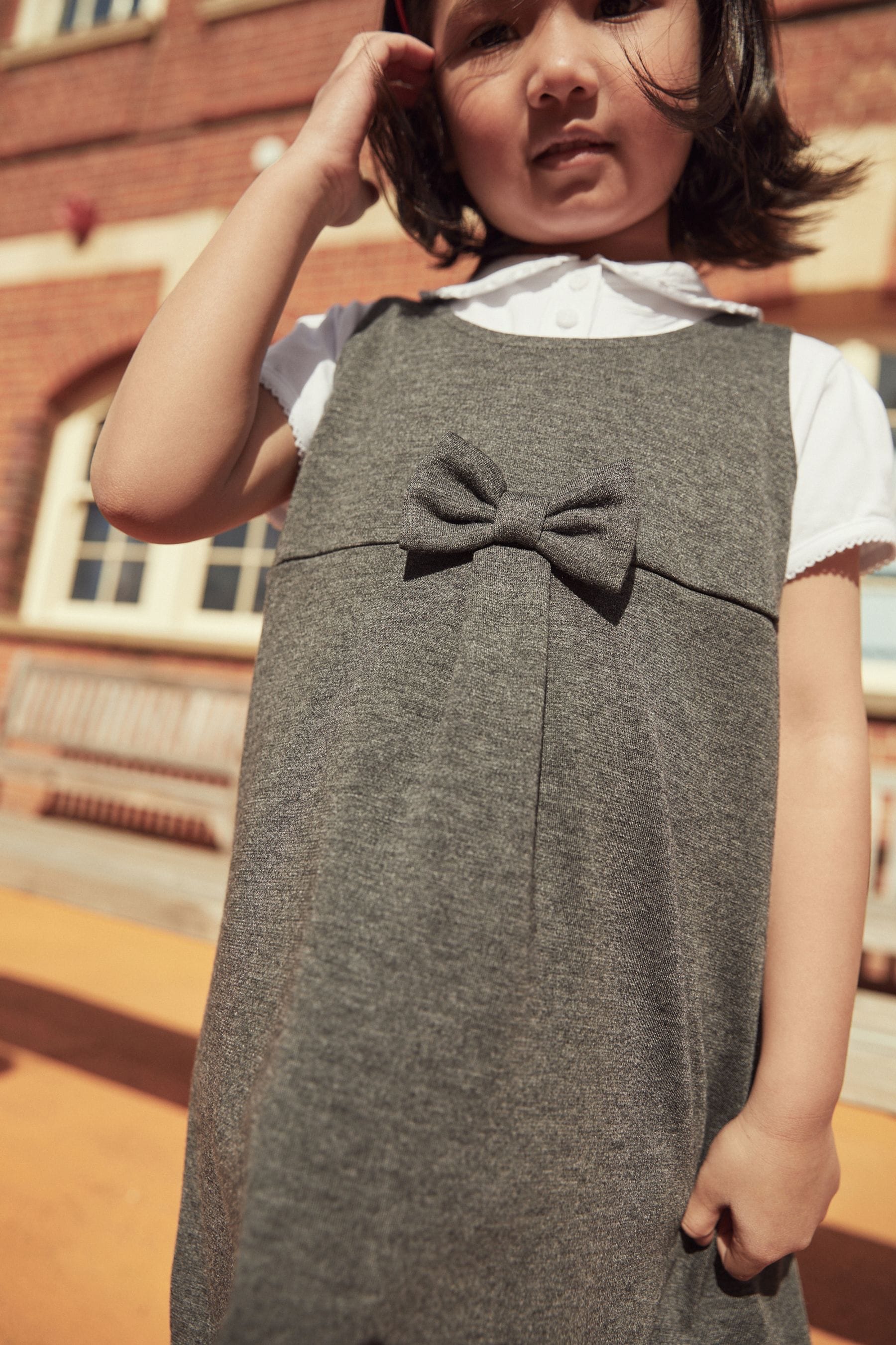 Next sales grey pinafore