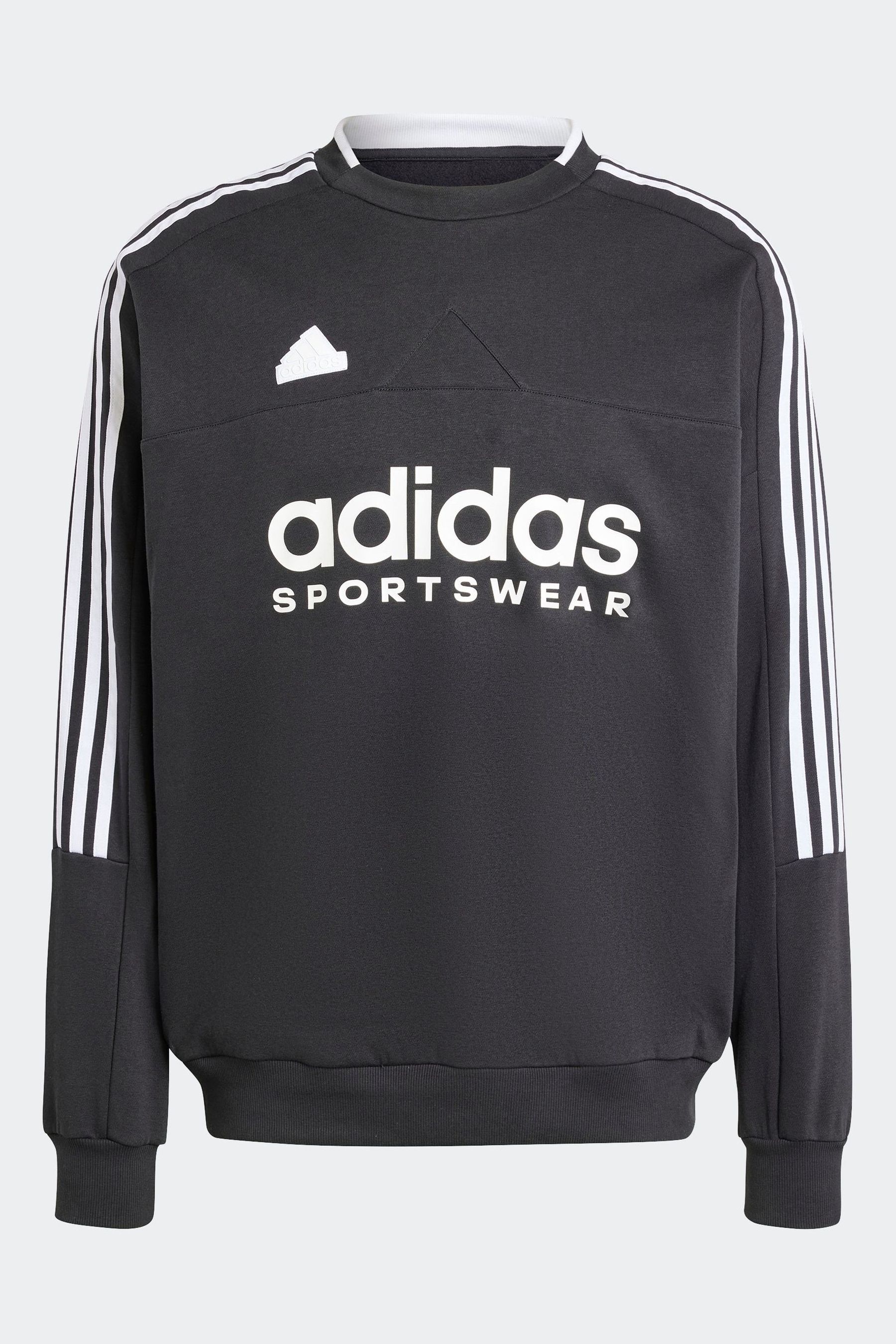Adidas black sweater clearance