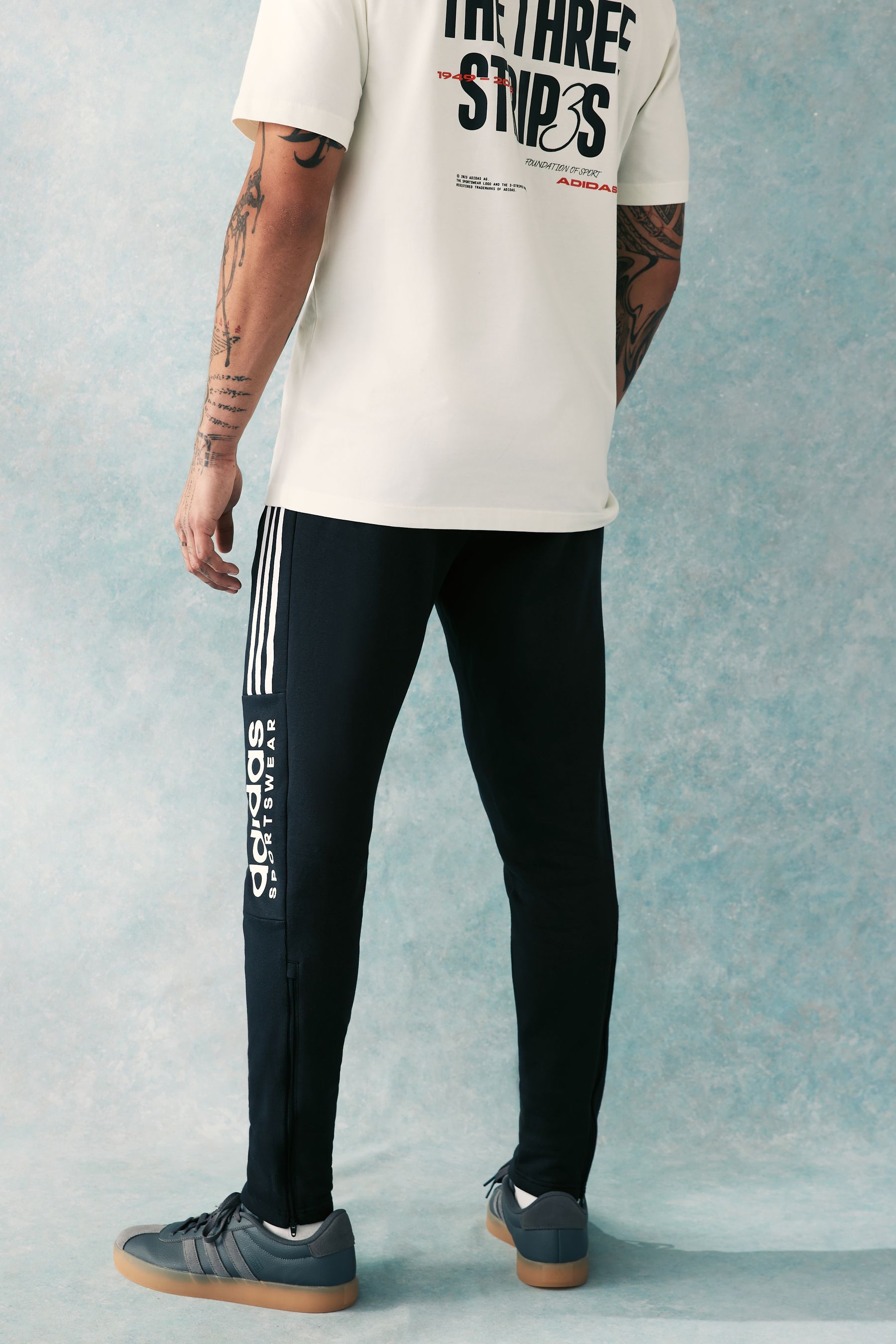 Buy adidas Black Tiro Joggers from Next Luxembourg