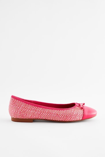 Pink Print Forever Comfort® Ballerinas Shoes