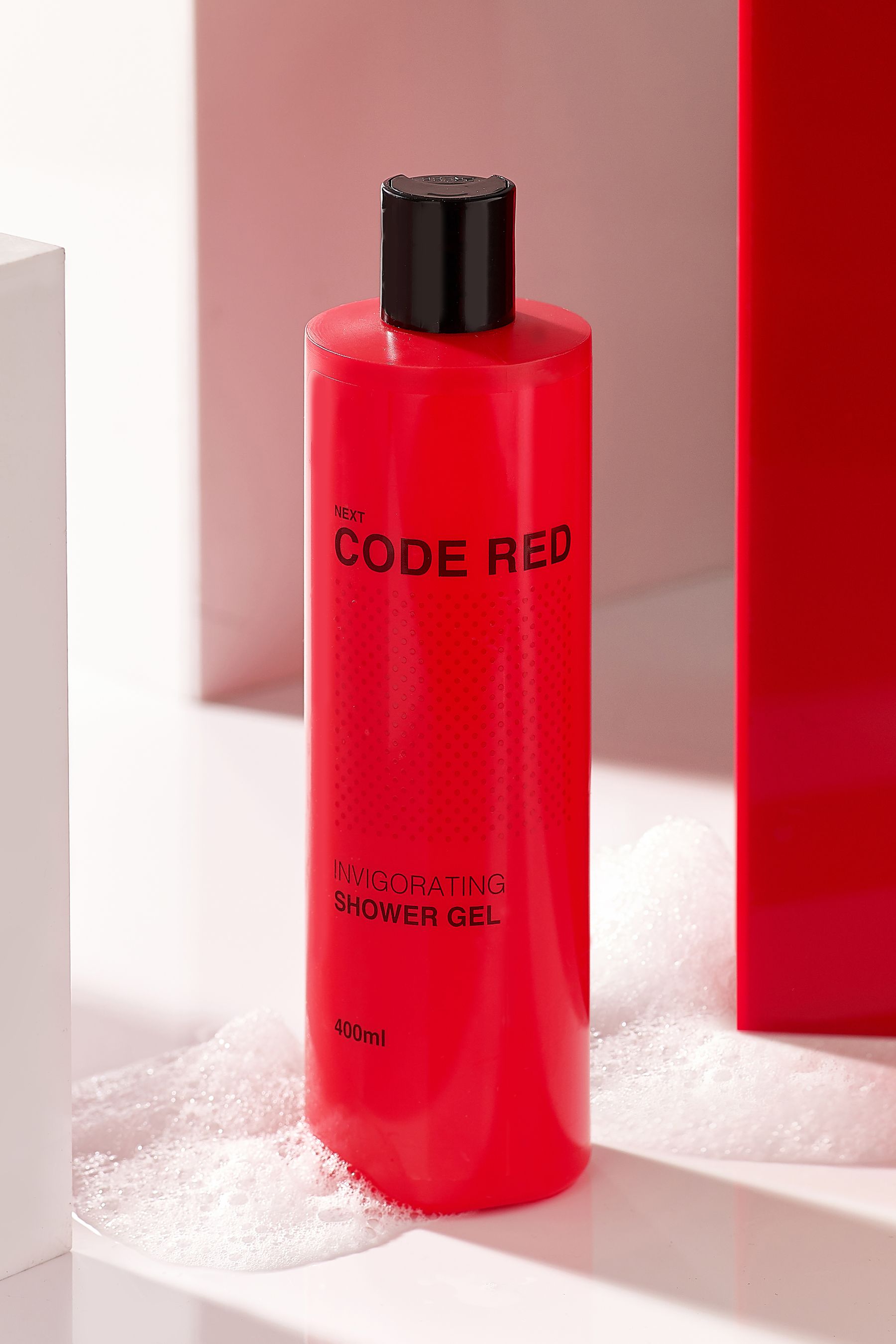 Red shower gel hotsell