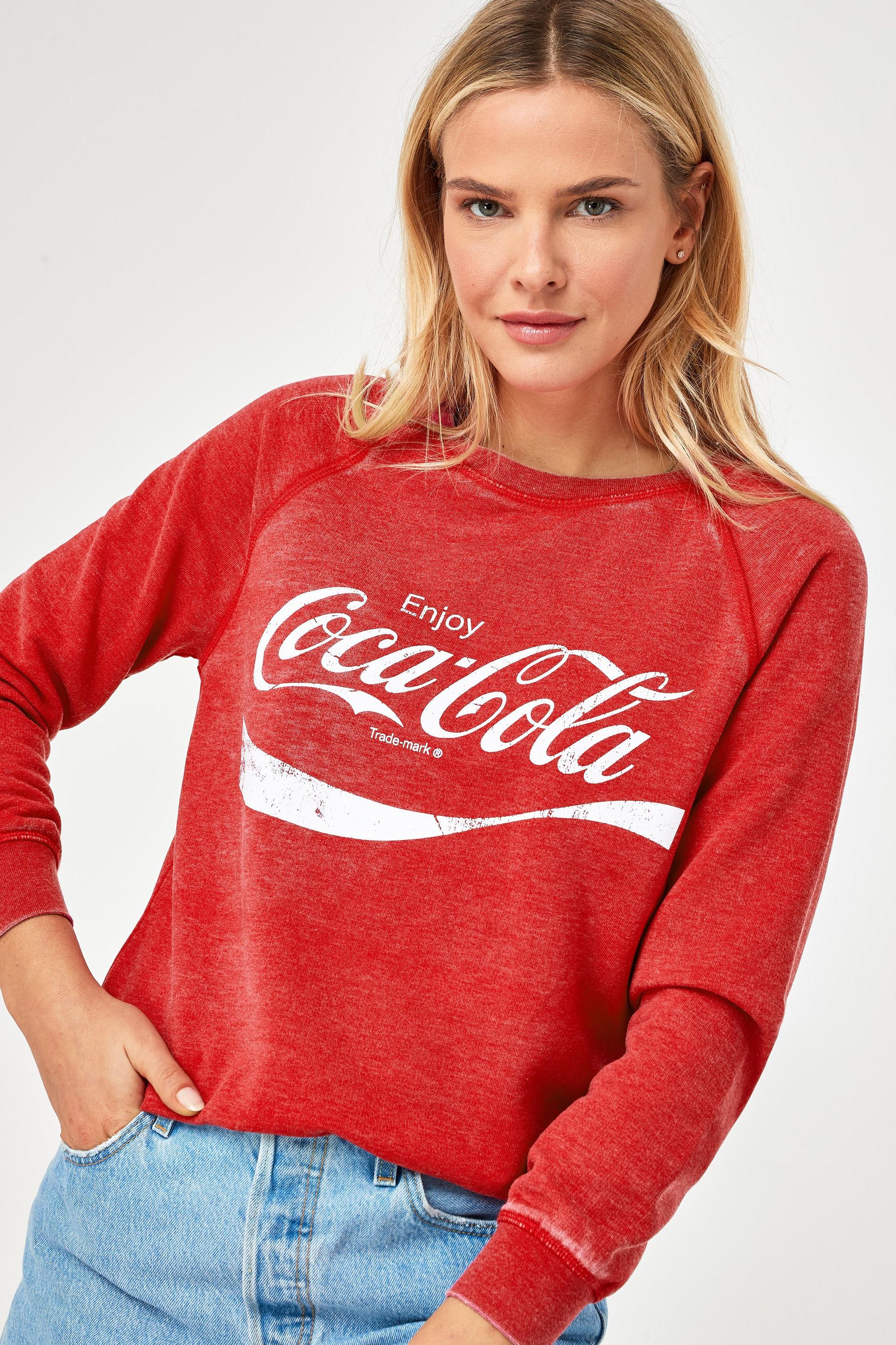 Coca cola crewneck discount