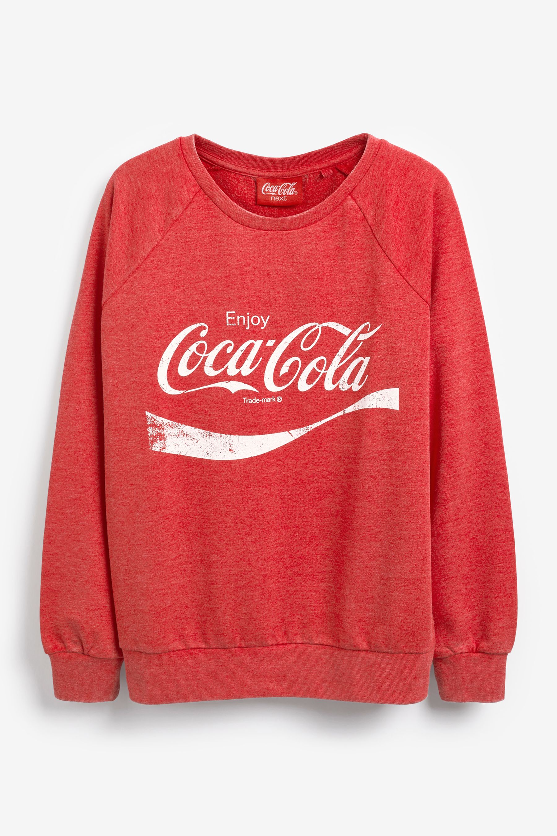 Red coca cola sweatshirt hotsell