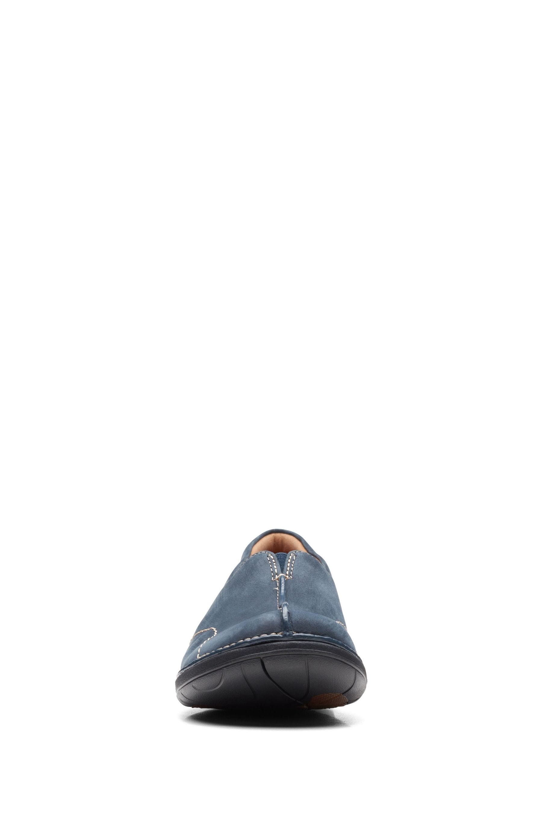 Clarks un loop navy best sale