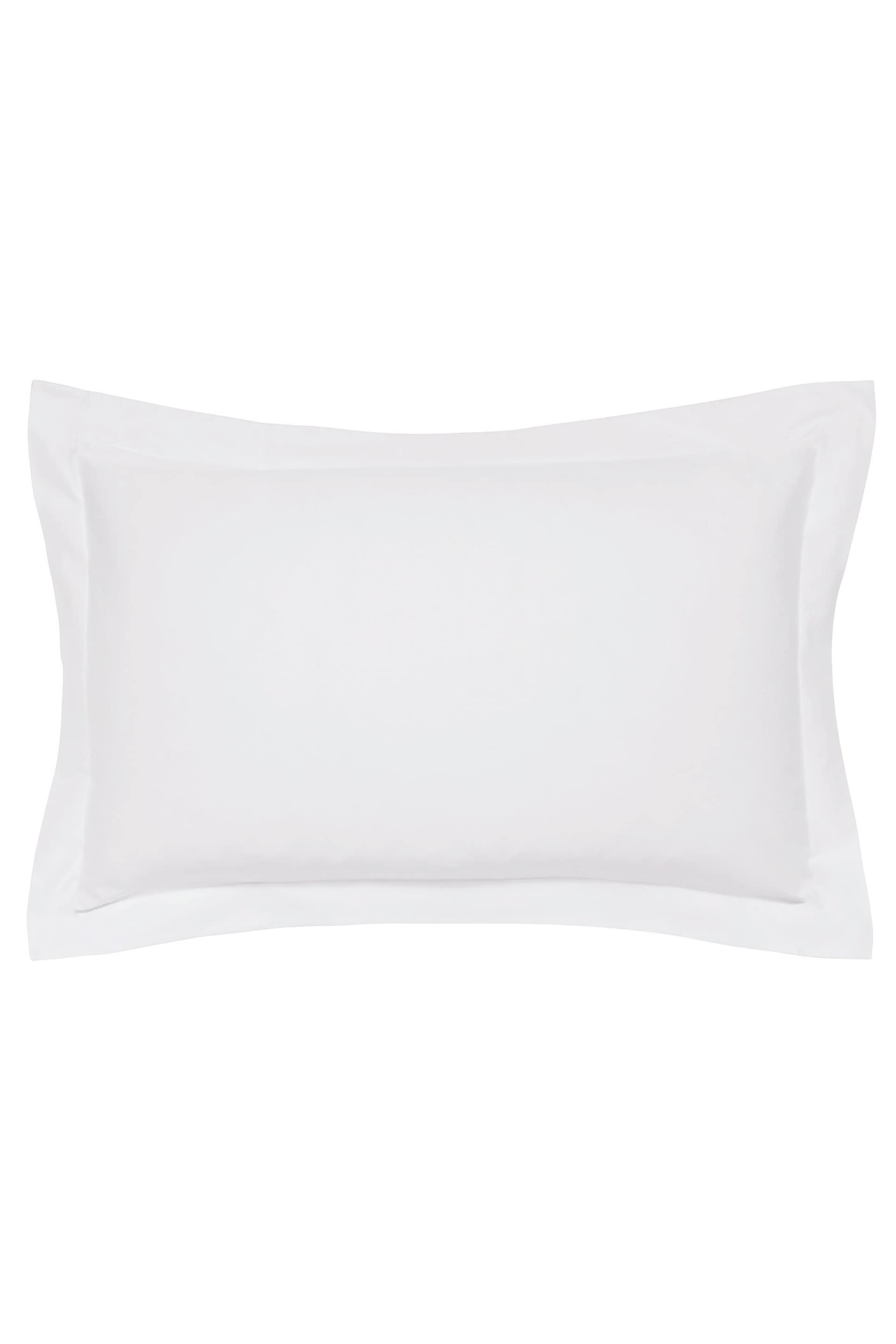 Bedeck Of Belfast Silver 1000 Thread Count Egyptian Cotton Sateen Oxford Pillowcase - Image 2 of 3