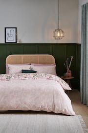 Pink Safari Reversible 100% Cotton Duvet Cover and Pillowcase Set - Image 2 of 7