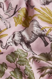 Pink Safari Reversible 100% Cotton Duvet Cover and Pillowcase Set - Image 7 of 7