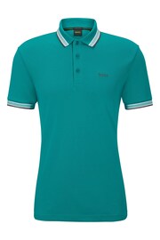 BOSS Green/Green Tipping Paddy Polo Shirt - Image 5 of 5