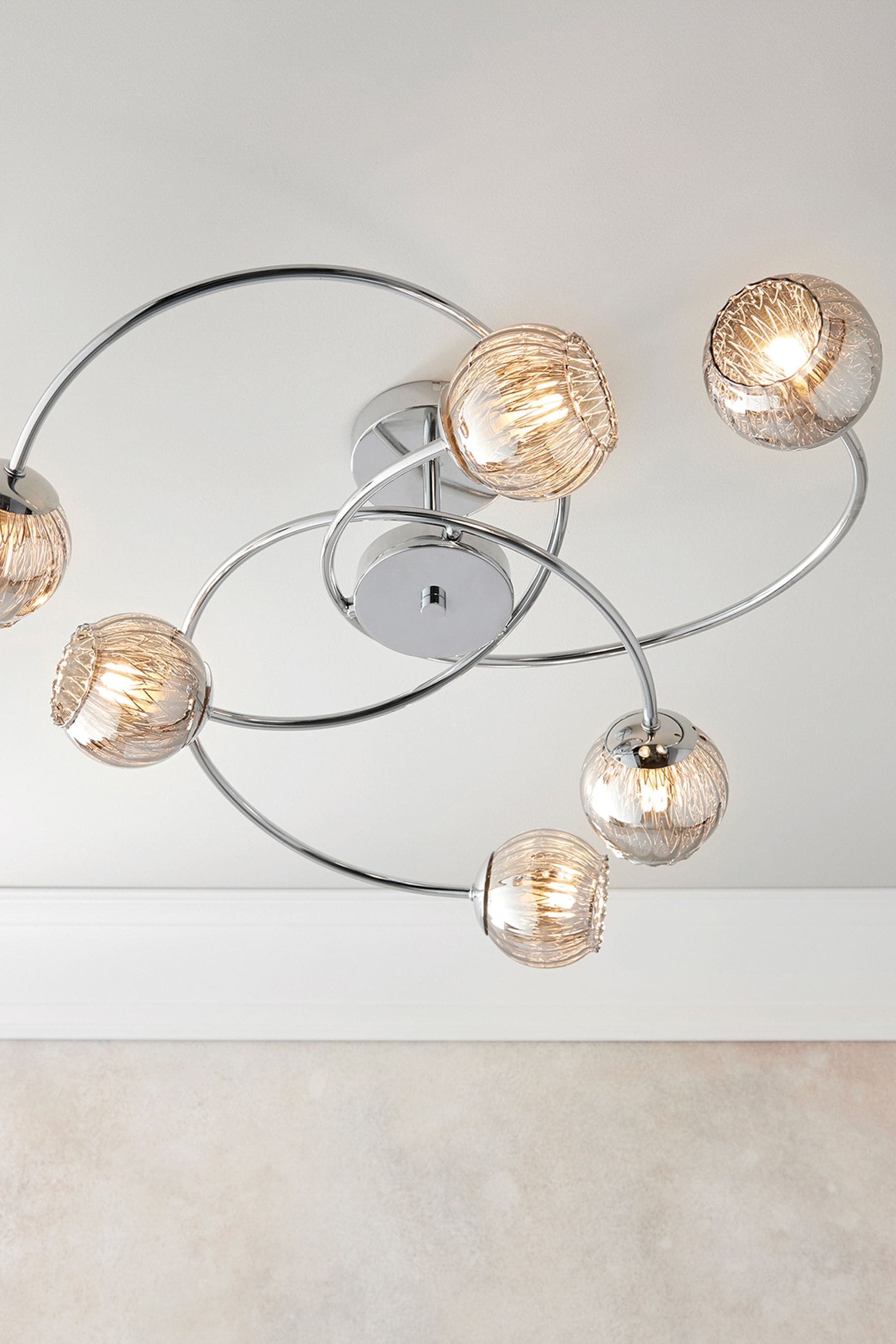 Next silver ceiling light hotsell