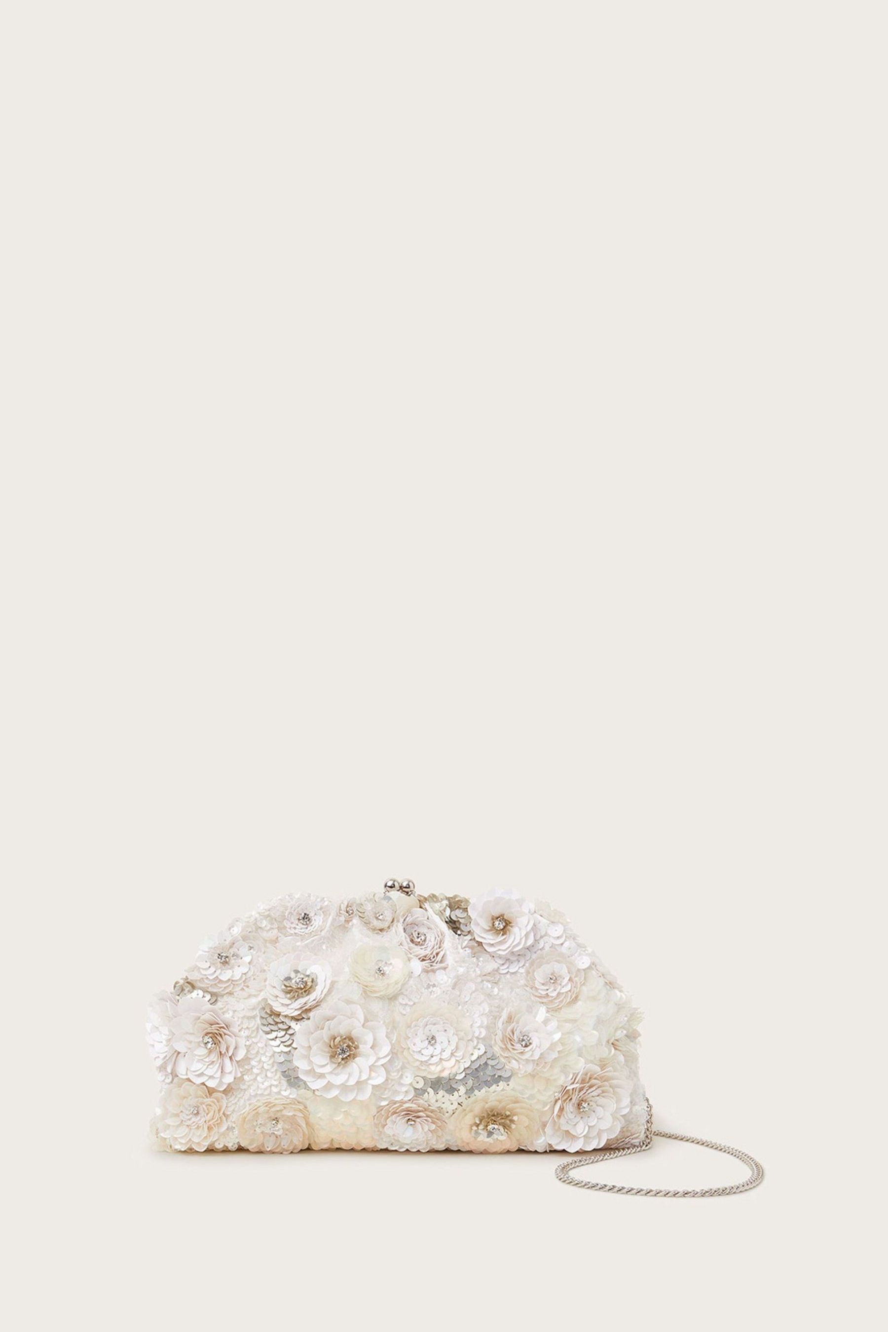 Floral embellished bag store