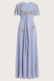 Monsoon Blue Kendra Embellished Maxi Dress - Image 6 of 6