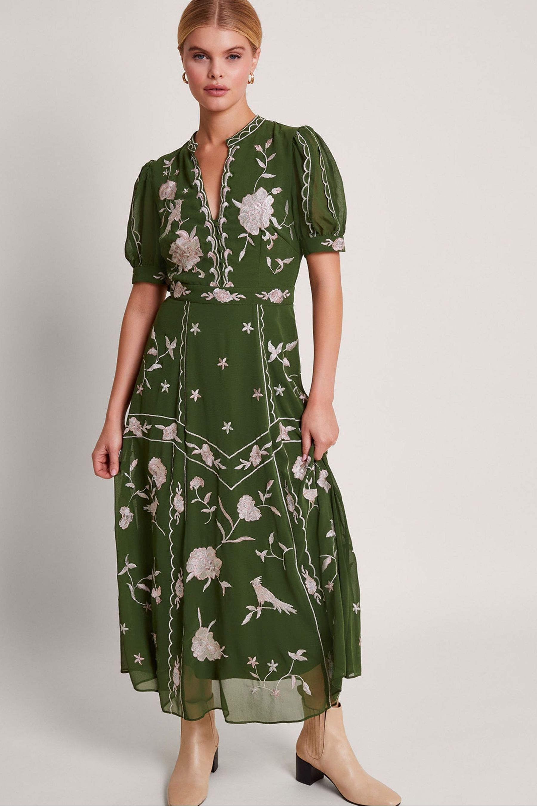 Monsoon grace dress clearance