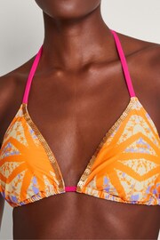 Monsoon Orange Santiago Bikini Top - Image 4 of 5