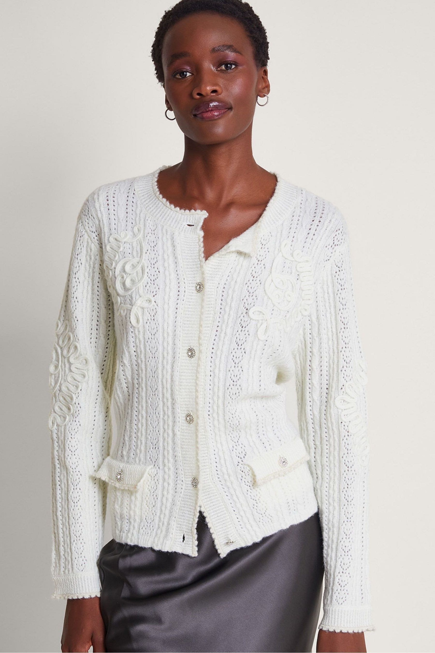 Monsoon long cardigan shop