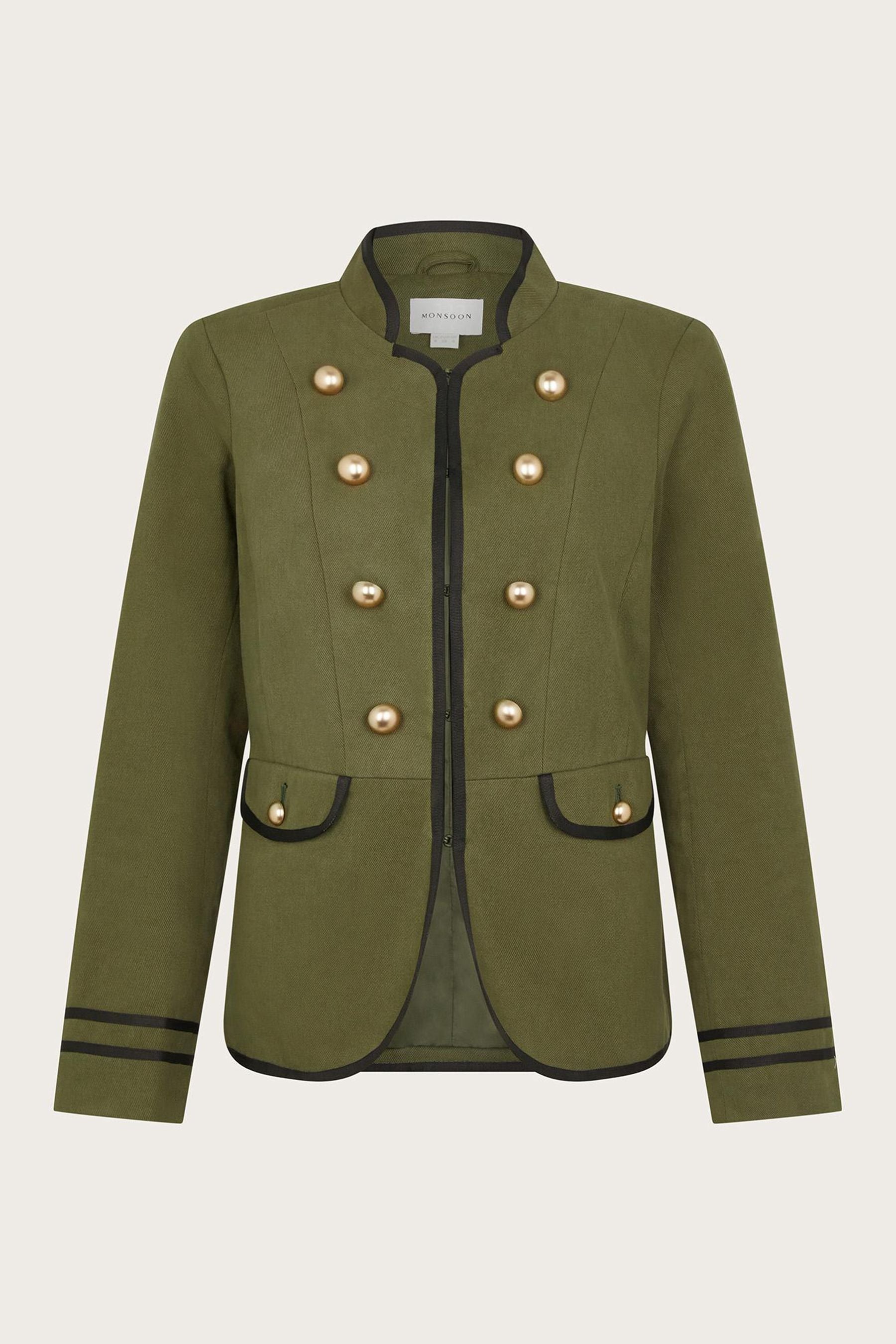Monsoon military jacket on sale