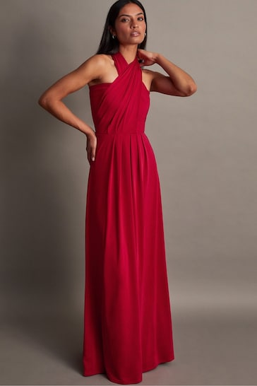 Monsoon Red Thea Multiway Bridesmaid Dress