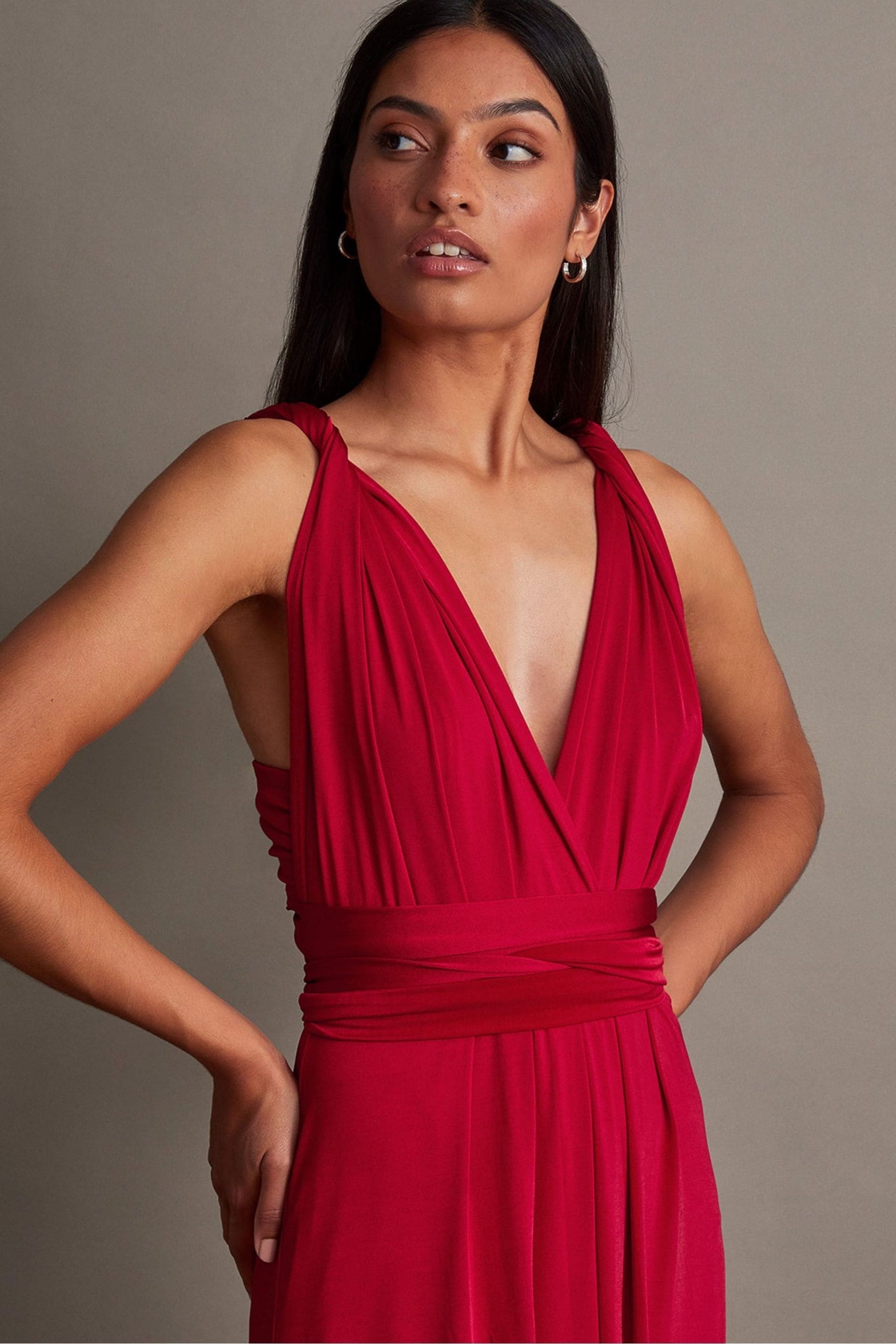 Buy Monsoon Red Thea Multiway Bridesmaid Dress from Next United Arab Emirates