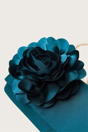 Monsoon Blue Corsage Occasion Bag - Image 3 of 3