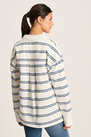 Joules Bayside Cream/Navy Cotton Deck Shirt - Image 2 of 7