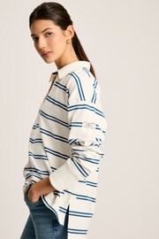 Joules Bayside Cream/Navy Cotton Deck Shirt - Image 6 of 7