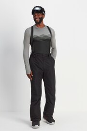 Tog 24 Charcoal Grey Snowdon Thermal Zip Neck Saga T-Shirt - Image 3 of 8