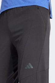 adidas Black Designed for Training Hybrid Joggers - Image 5 of 6