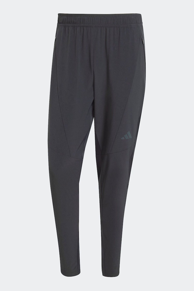 adidas Black Designed for Training Hybrid Joggers - Image 6 of 6