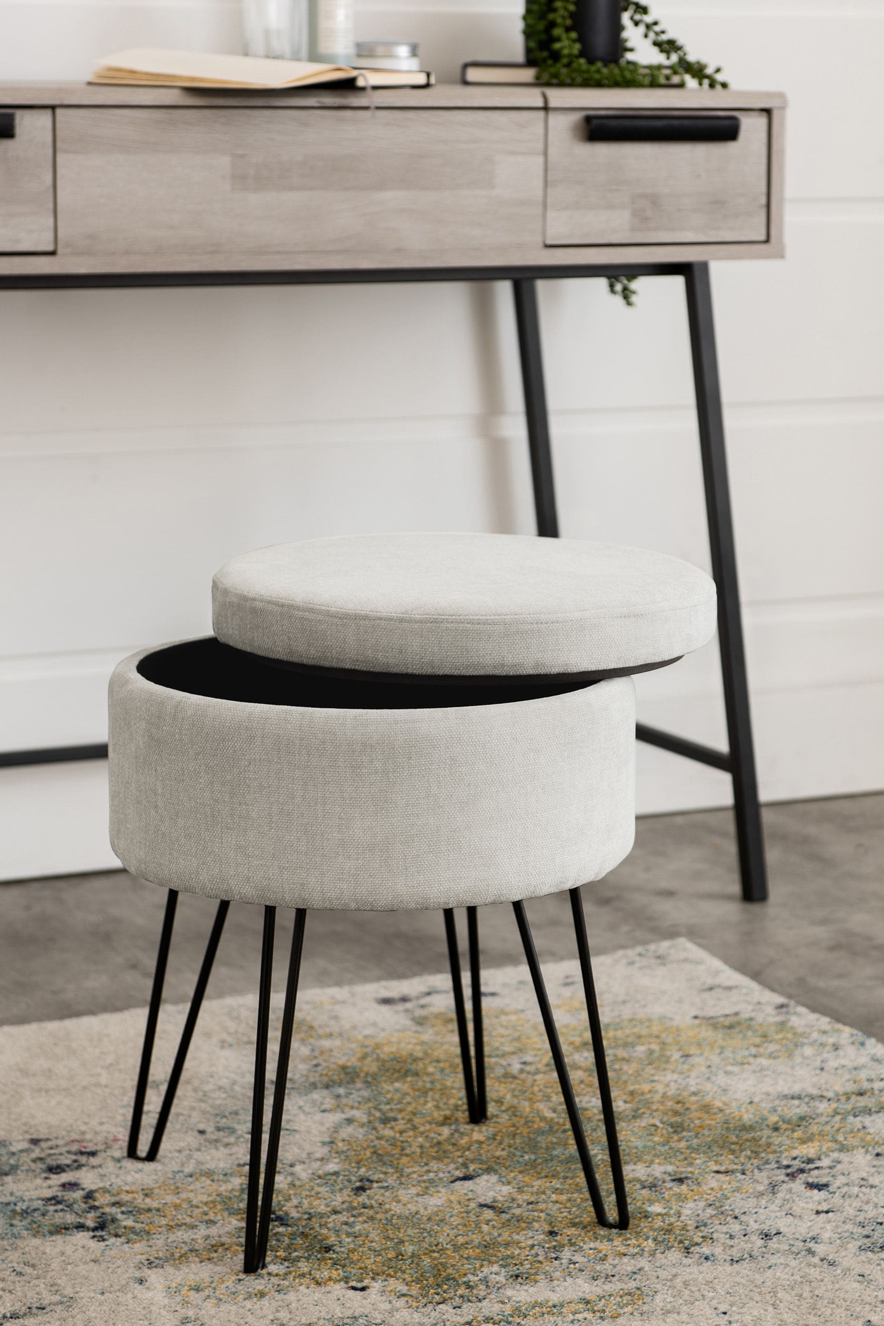 Silver sales storage stool