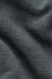 Charcoal Grey Garment Washed Hoodie - Image 8 of 8