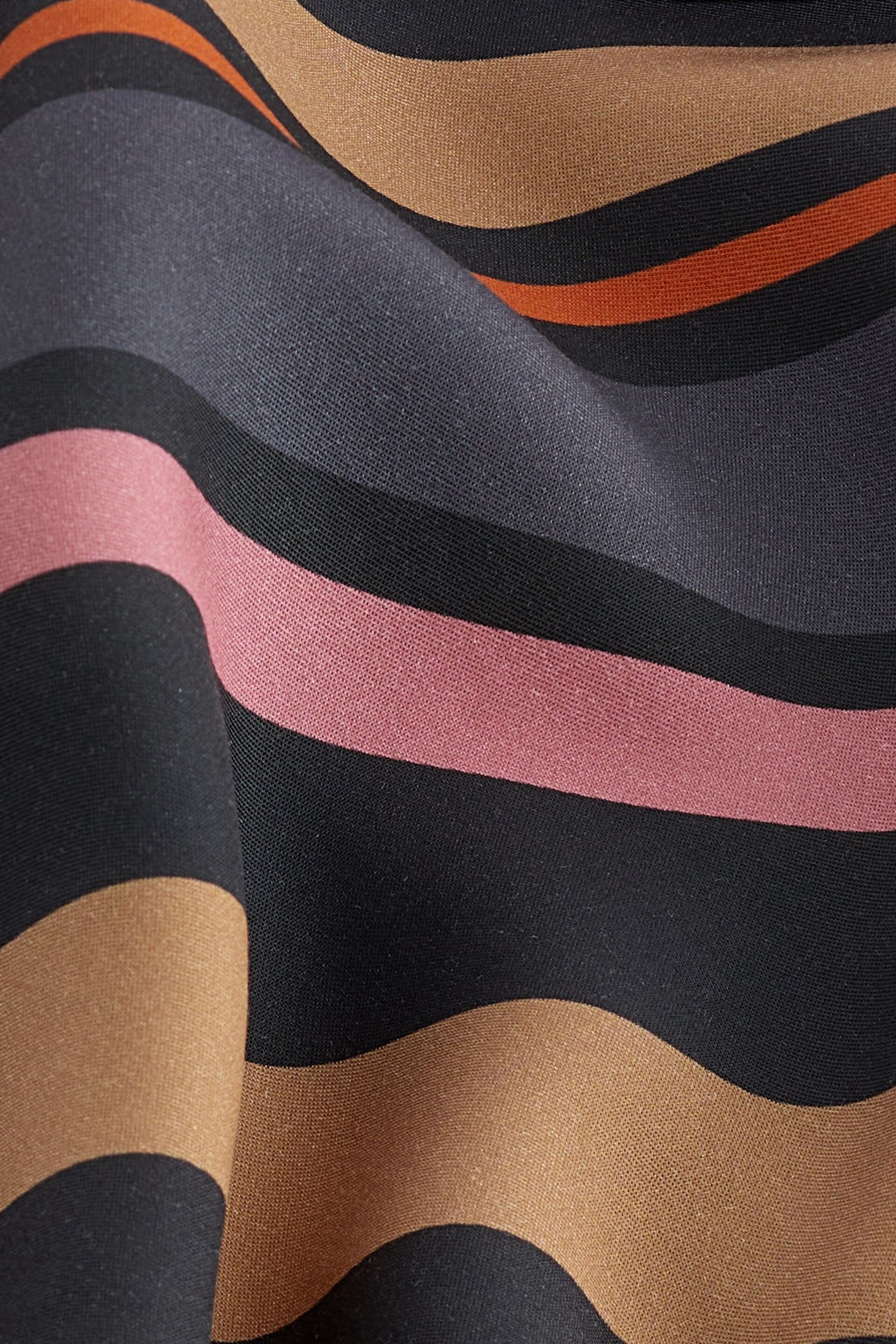 Multicolour Stripe Short Sleeve Blouse - Image 6 of 6