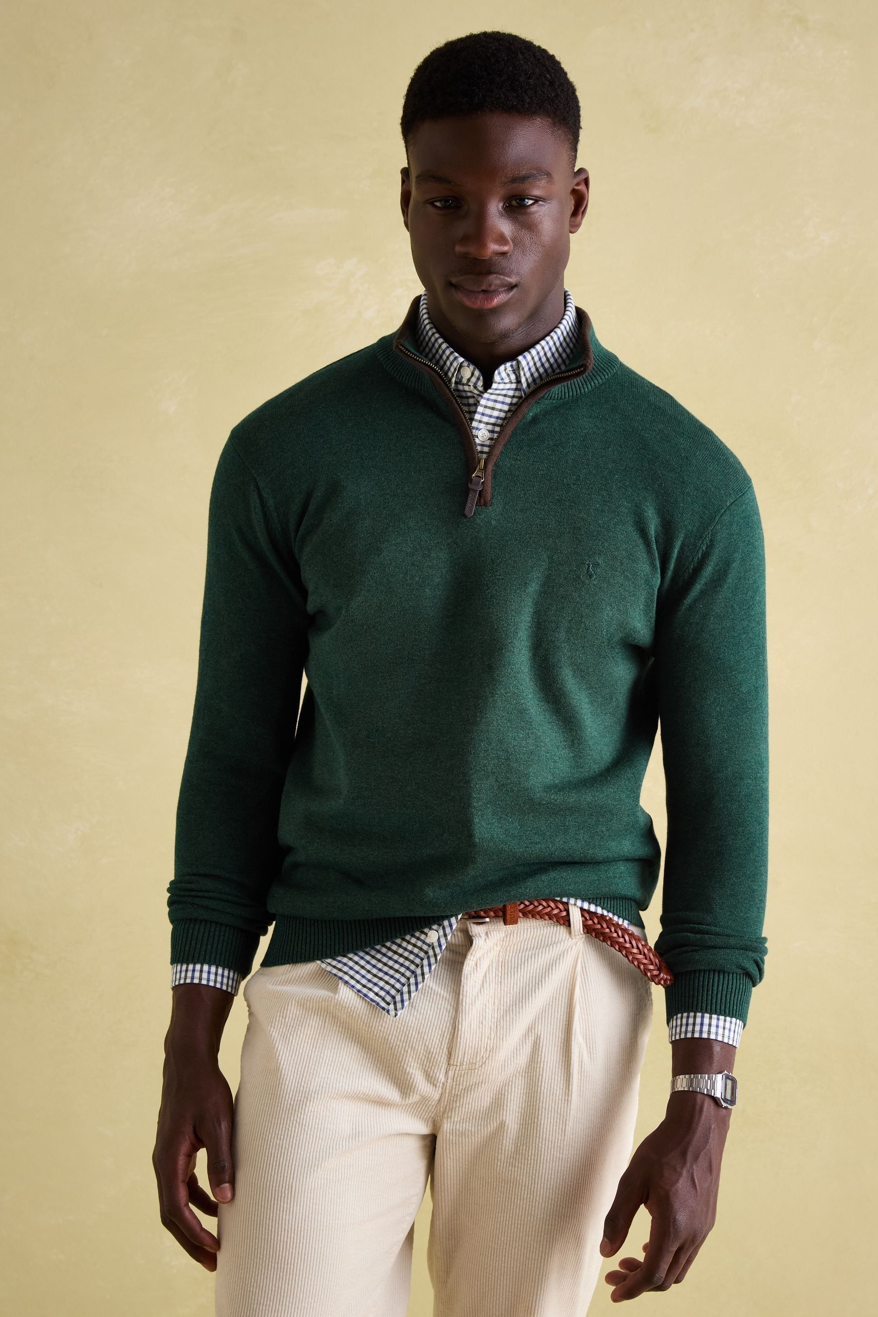 Joules green jumper online