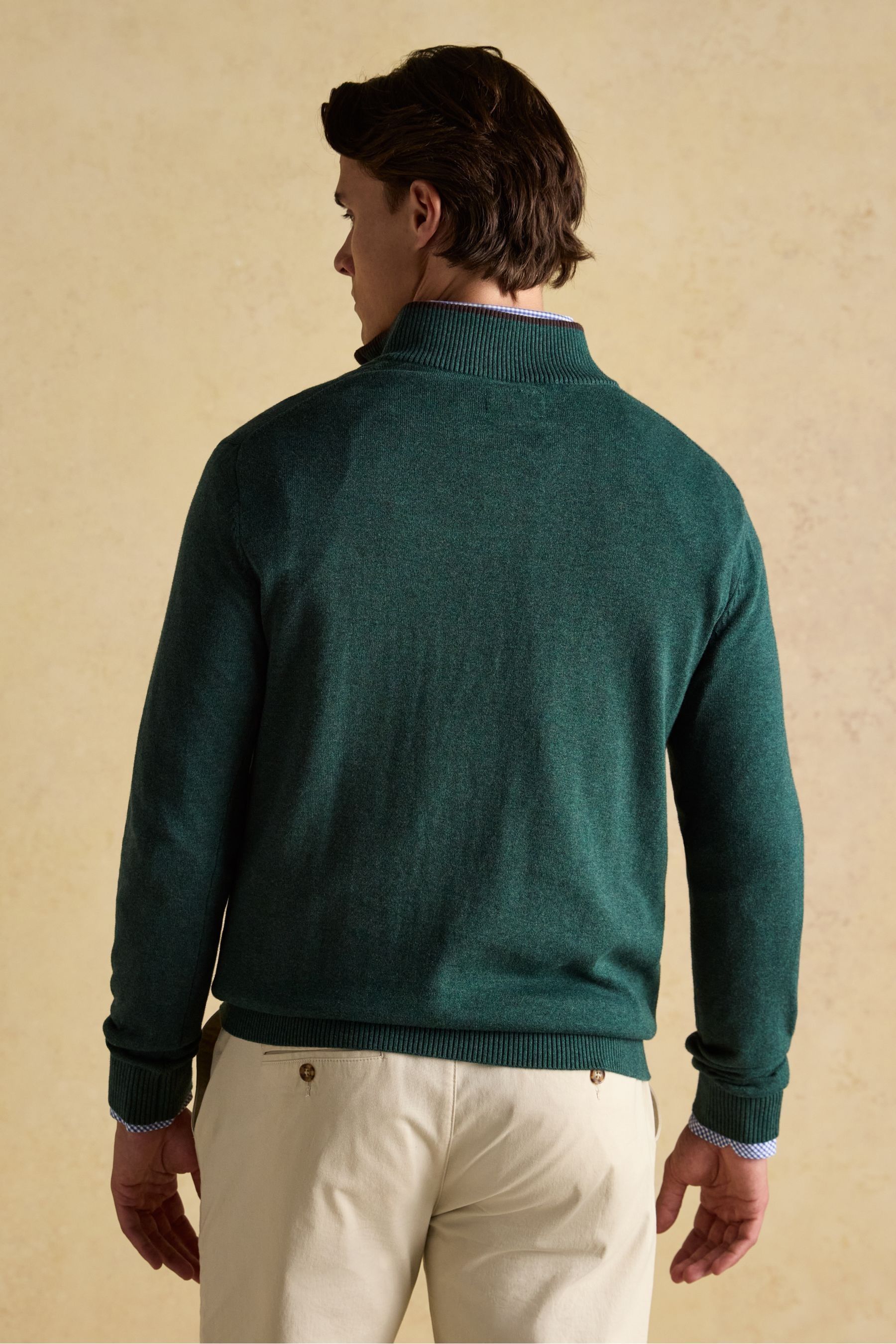 Joules hillside half zip jumper clearance