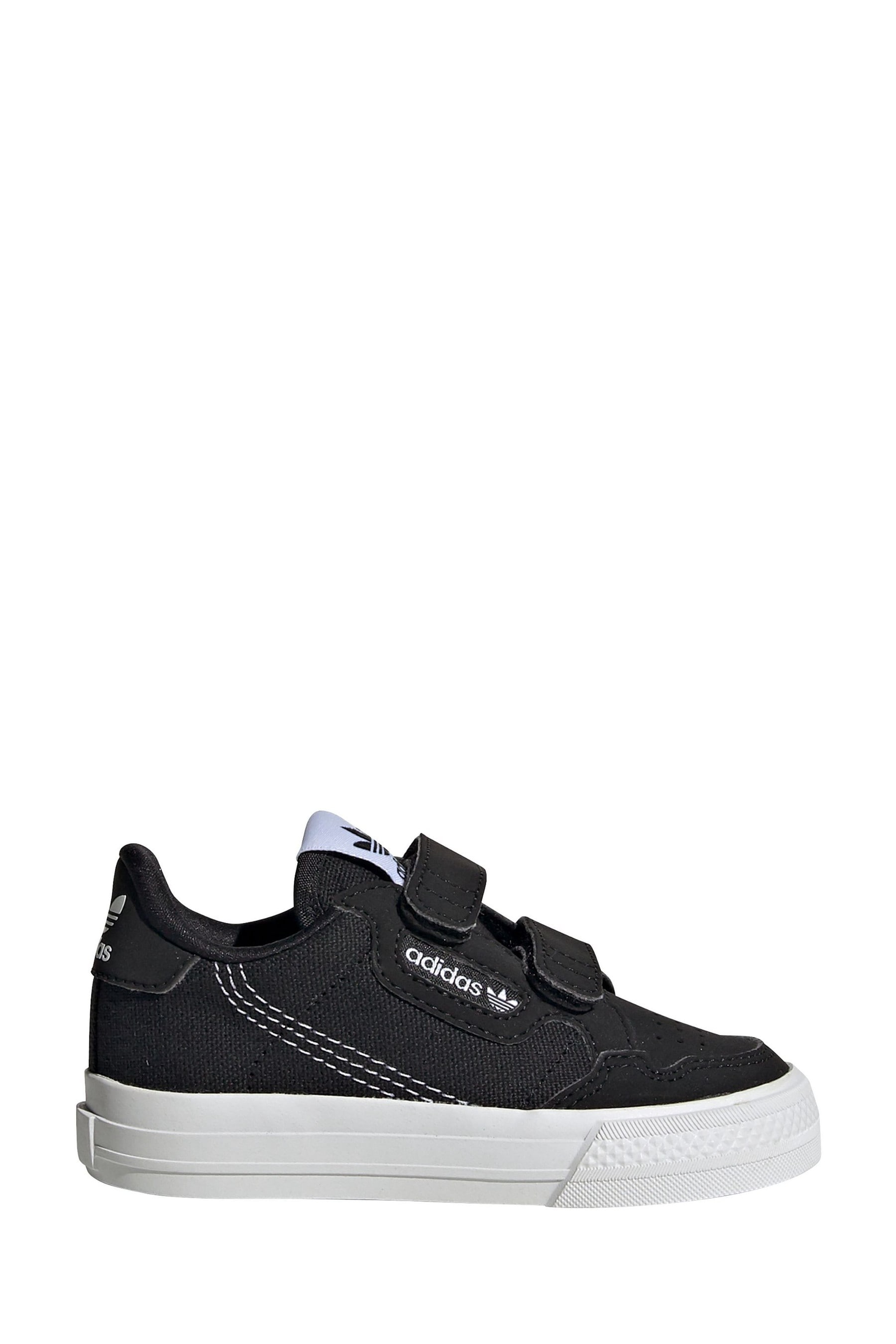 White & black clearance continental 80 vulc trainers