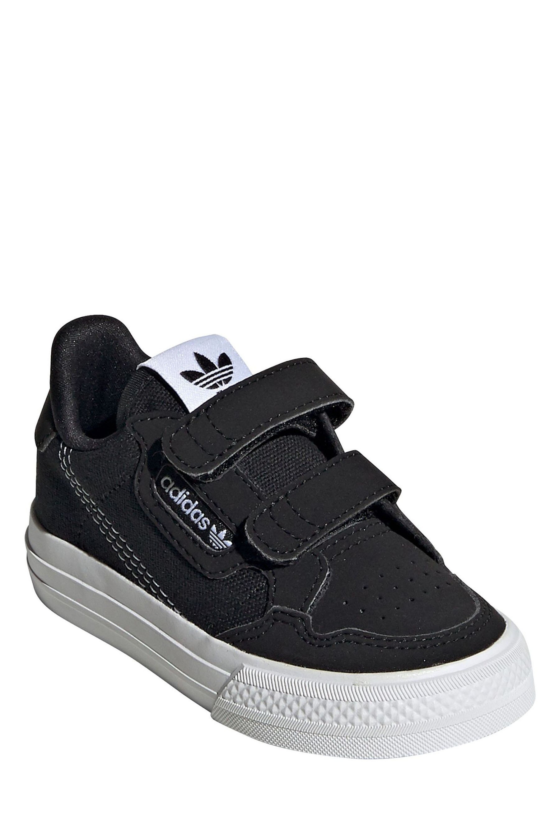 White & black best sale continental 80 vulc trainers