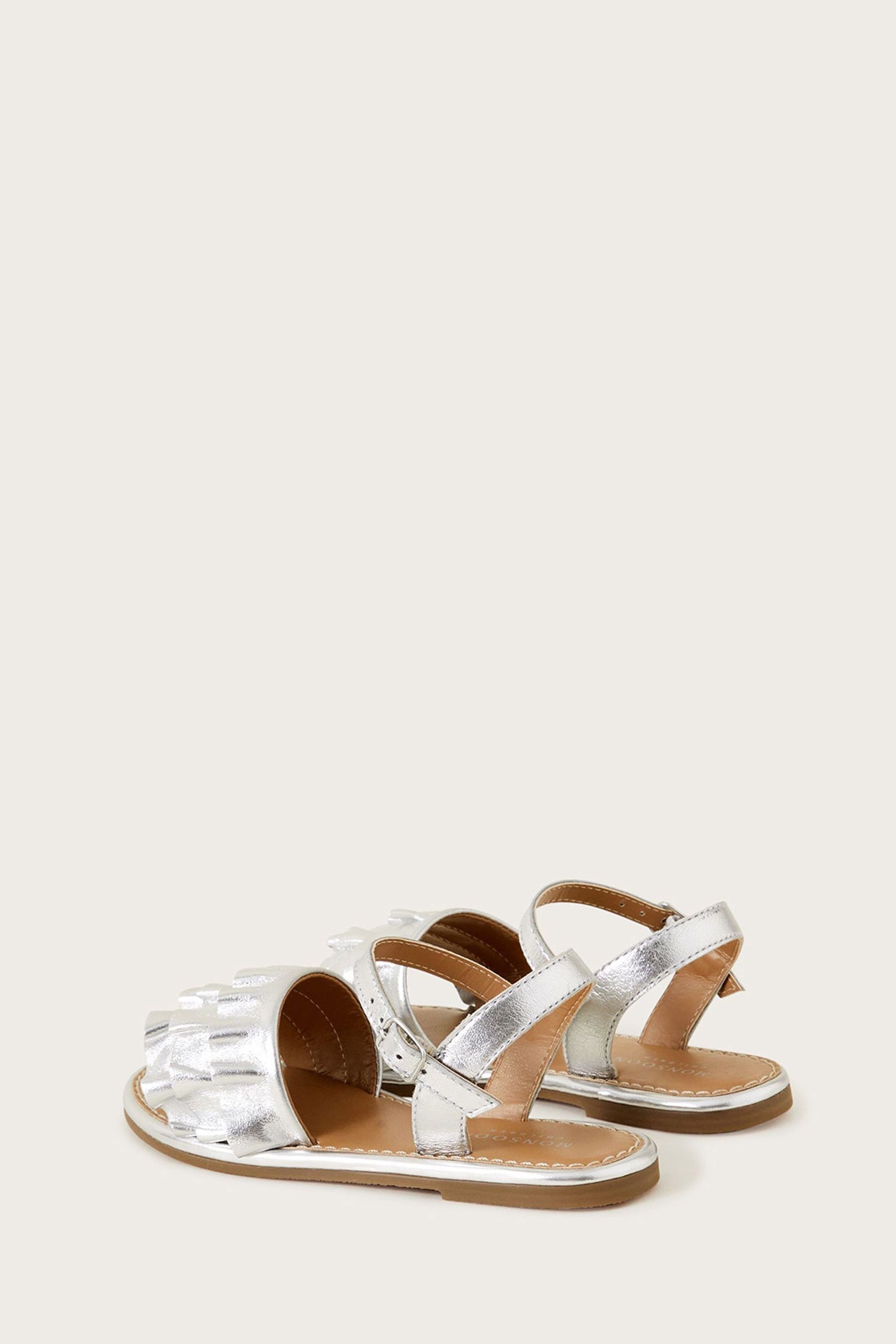 Monsoon silver sandals top