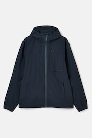 Joules Ayston Navy Blue Lightweight Waterproof Coat - Image 9 of 9