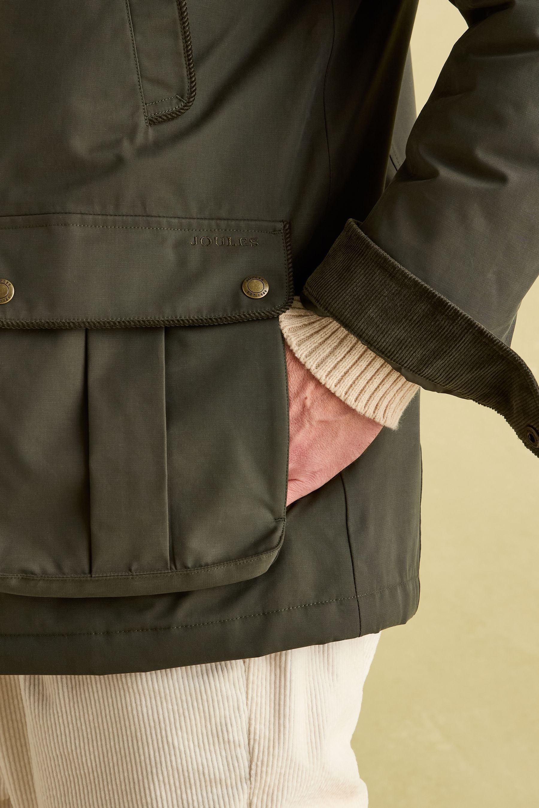 Buy Joules Farleigh Green Waterproof Country Coat from Next Ireland