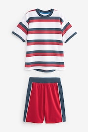 Red/Blue/White Short Pyjamas 3 Pack (1.5-16yrs) - Image 3 of 6