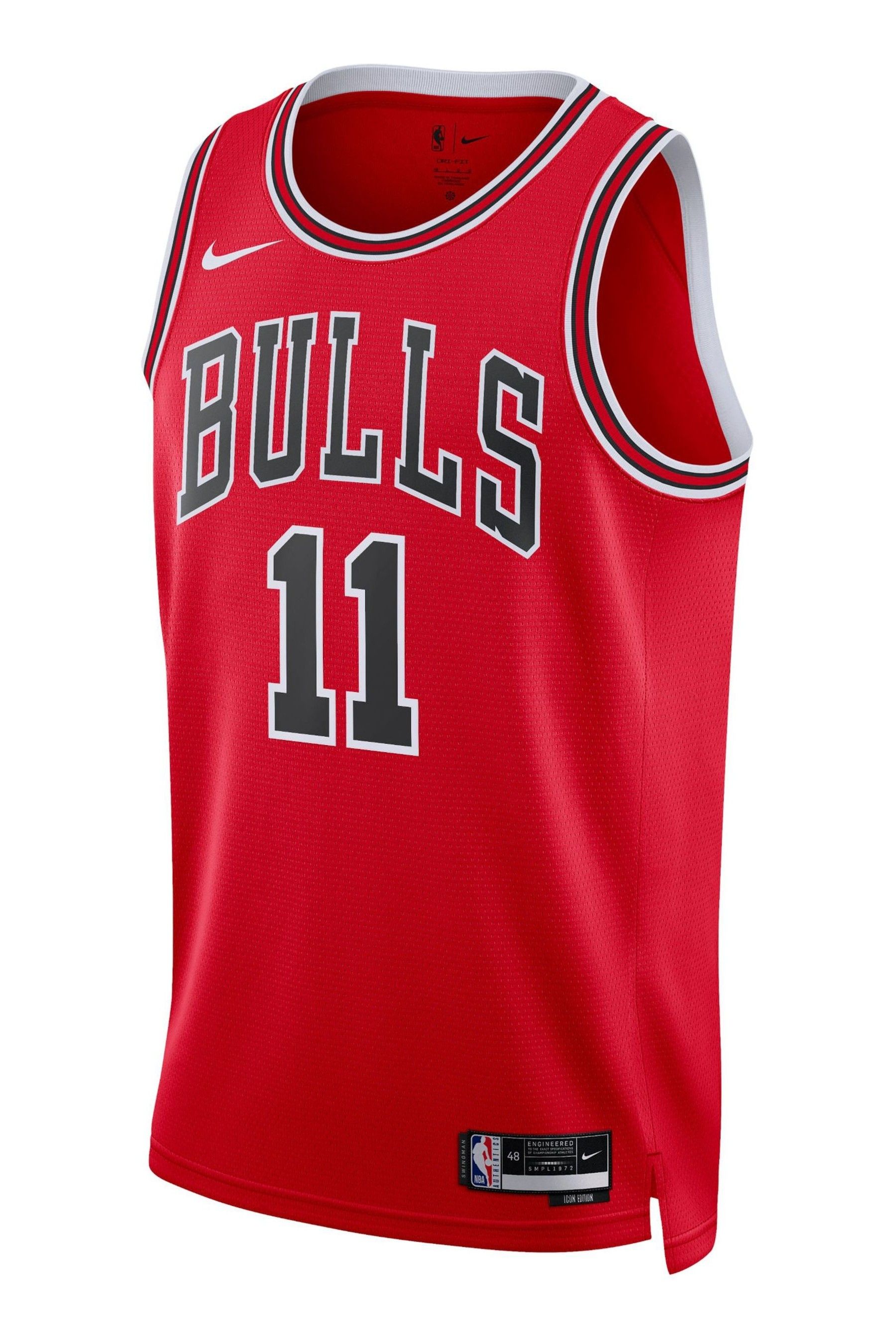 Buy Nike Red Chicago Bulls Icon Edition Swingman Jersey DeMar DeRozan Unisex from the Next UK online shop