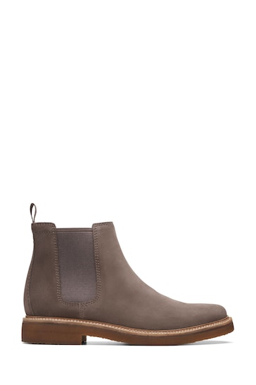 Clarks Brown Suede Clarkdale Easy Boots