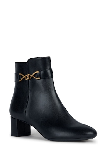 Geox Pheby Ankle Black Boots